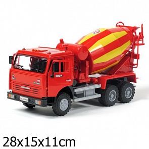 Бетономешалка с открывающимися дверями, свет и звук (Технопарк, A532-H36008-J006sim)